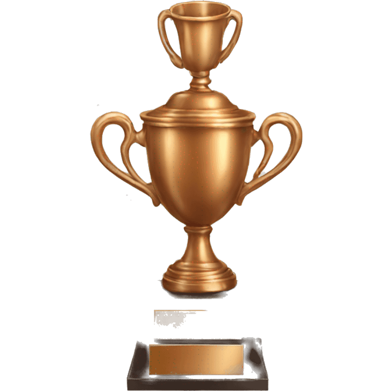 bronze trophy emoji