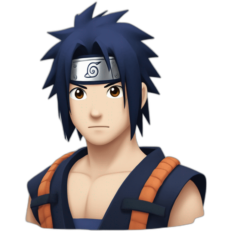 Sasuke Uchiha from "Naruto" emoji