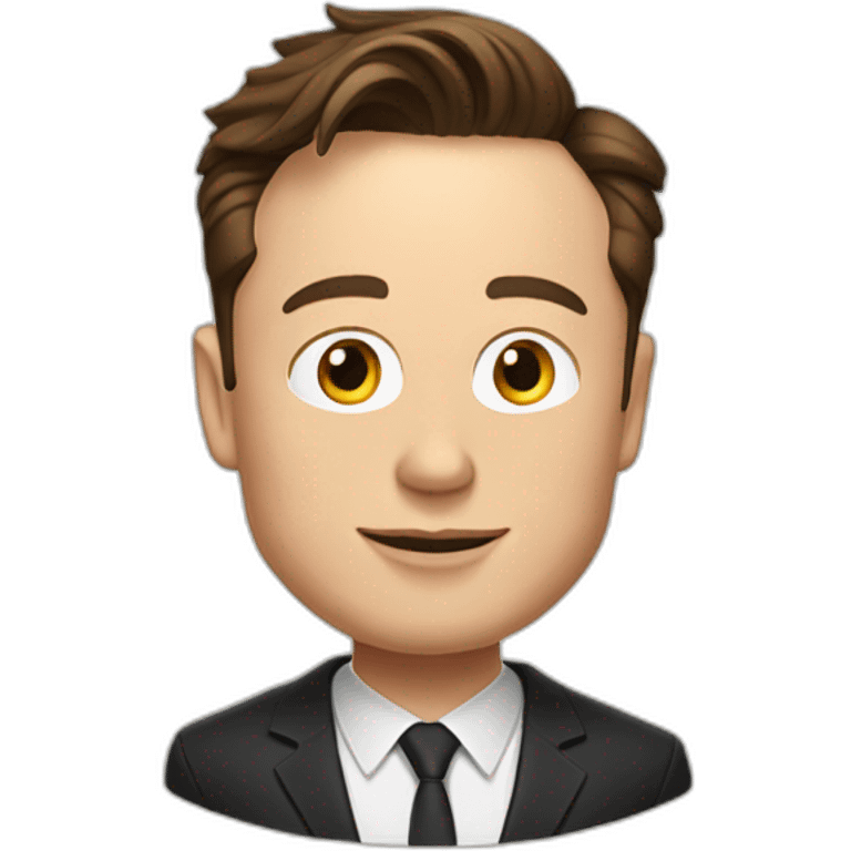 Elon Musk emoji