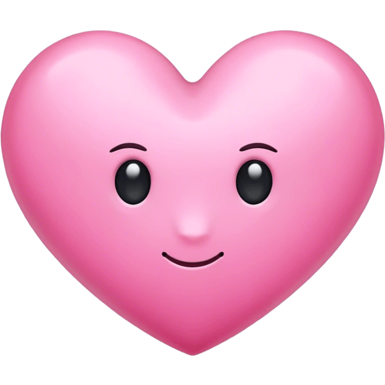 Pink heart emoji