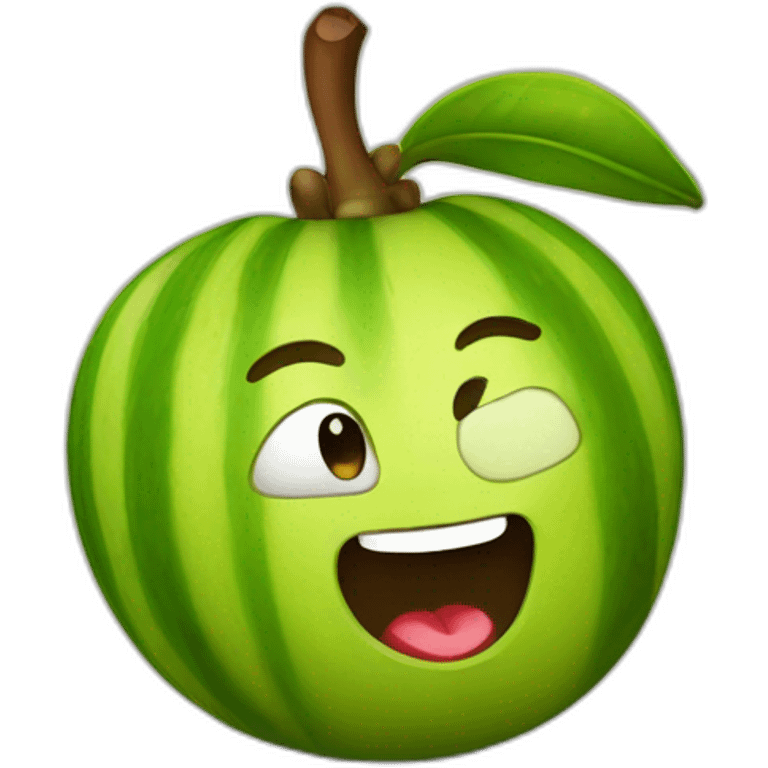 funny fruit emoji