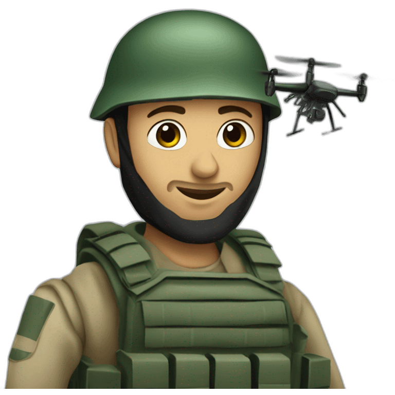 Hamas soldier drone emoji