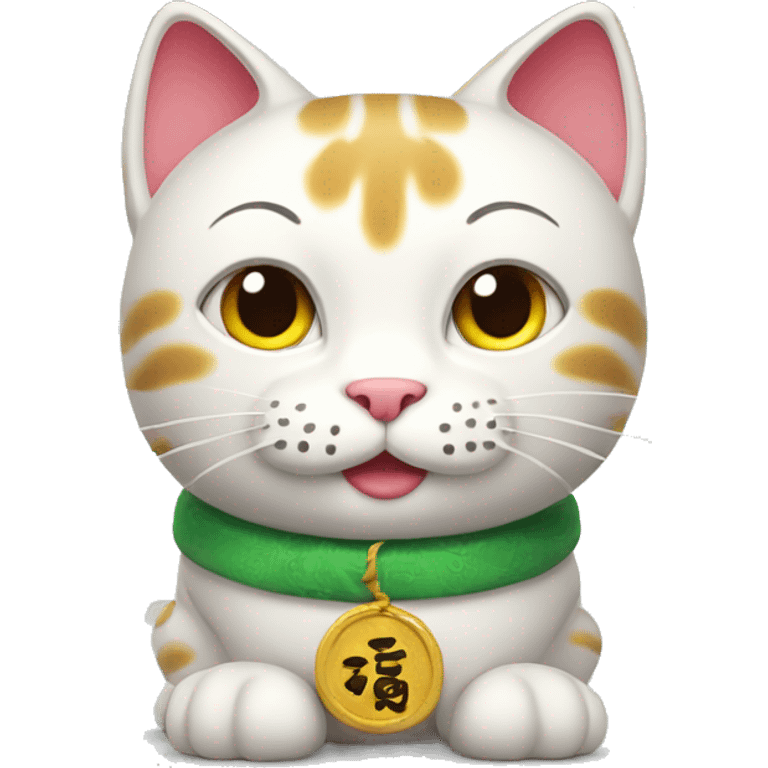 lucky cat emoji