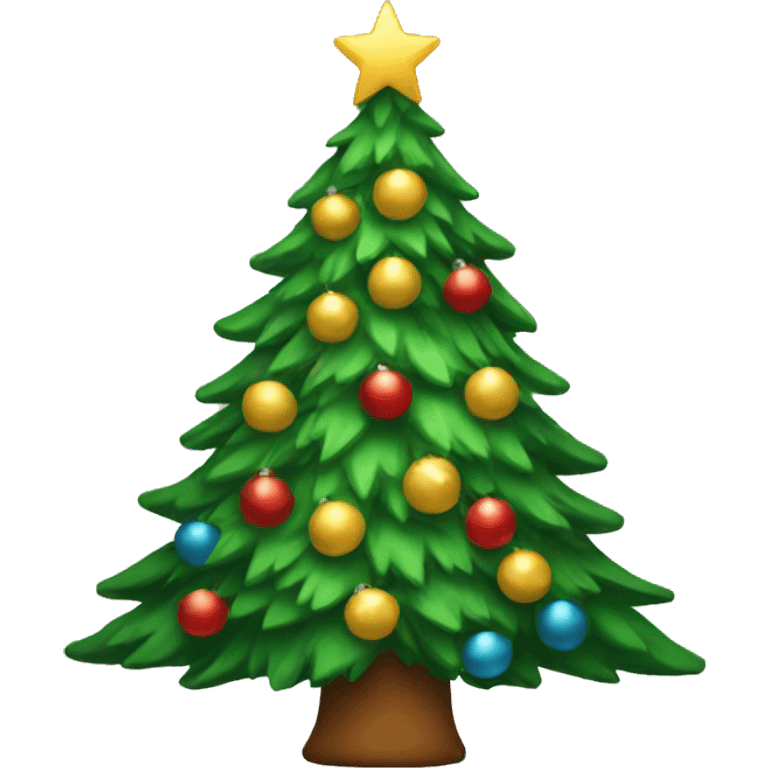 Christmastree emoji