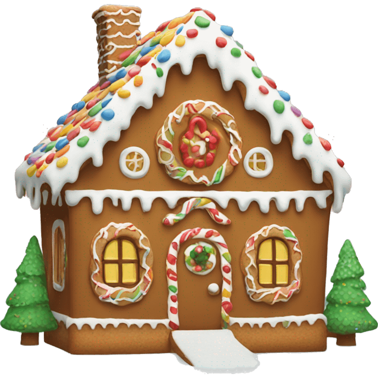 Gingerbread house  emoji