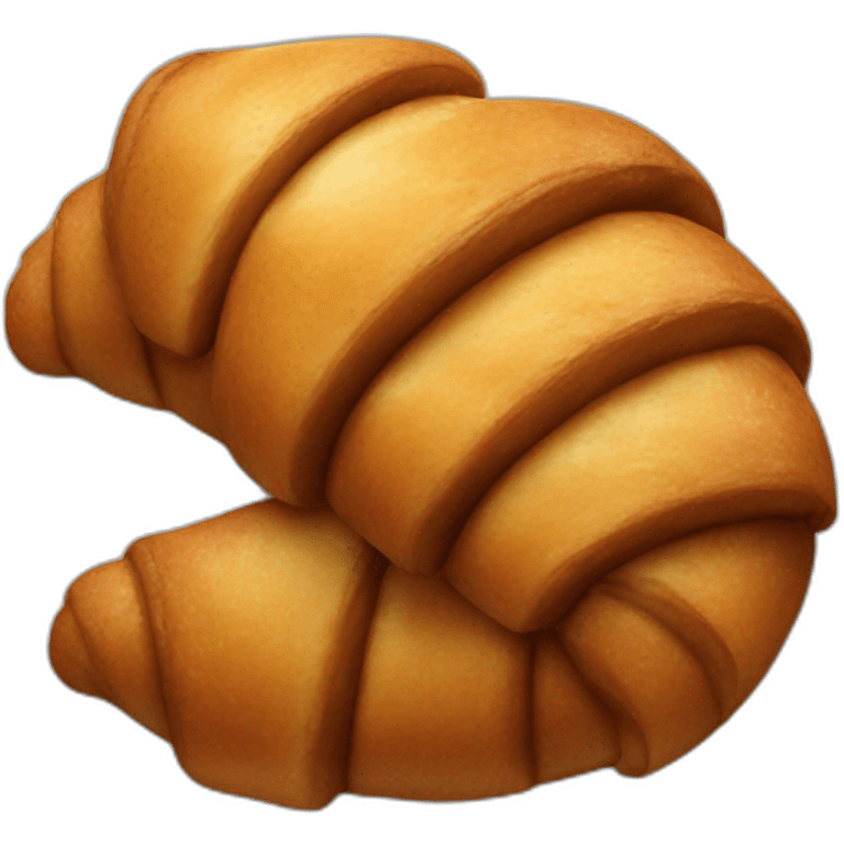 Chocolate croissant  emoji