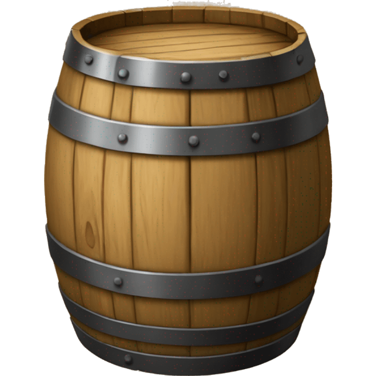 wooden barrel emoji