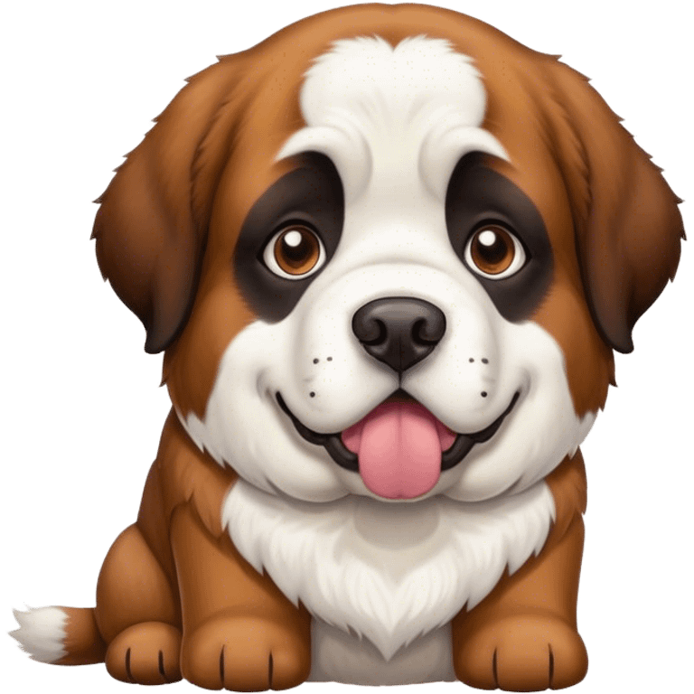 Saint Bernard dog emoji