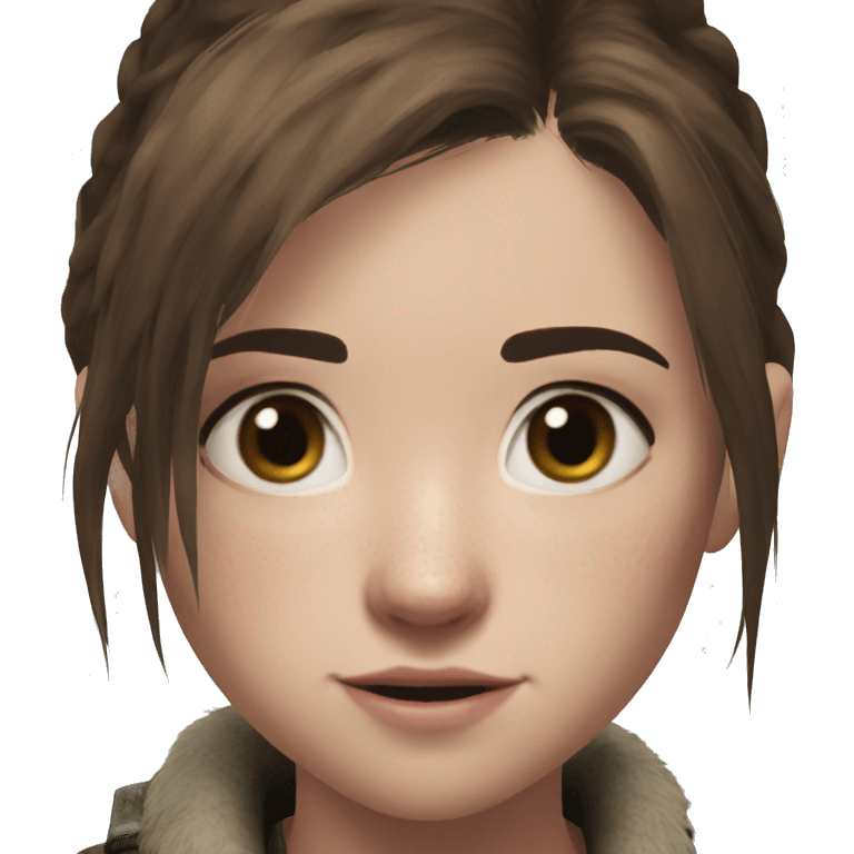 Ellie the last of us Little bit dezoom emoji