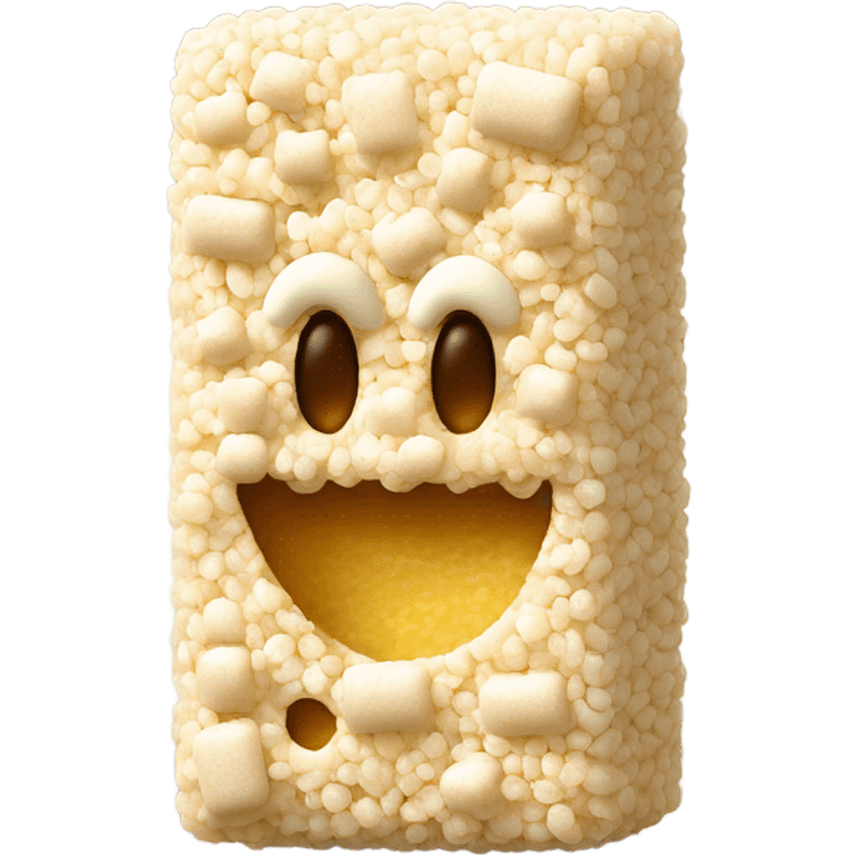 Rice Krispy bar emoji