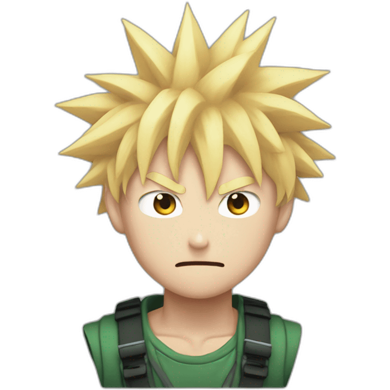 Angry Katsuki Bakugo  emoji