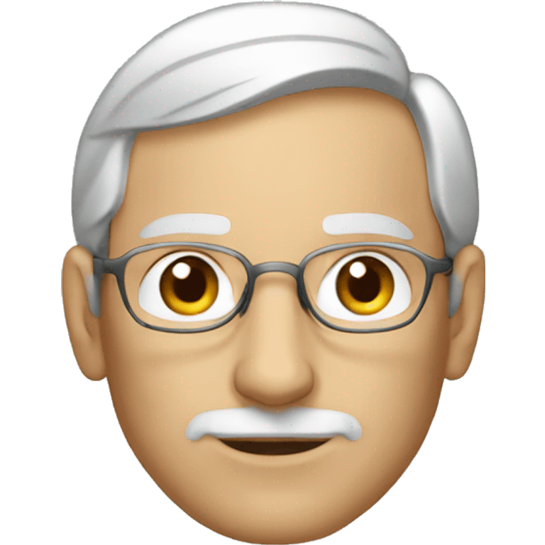 steve jobs with a laptop emoji