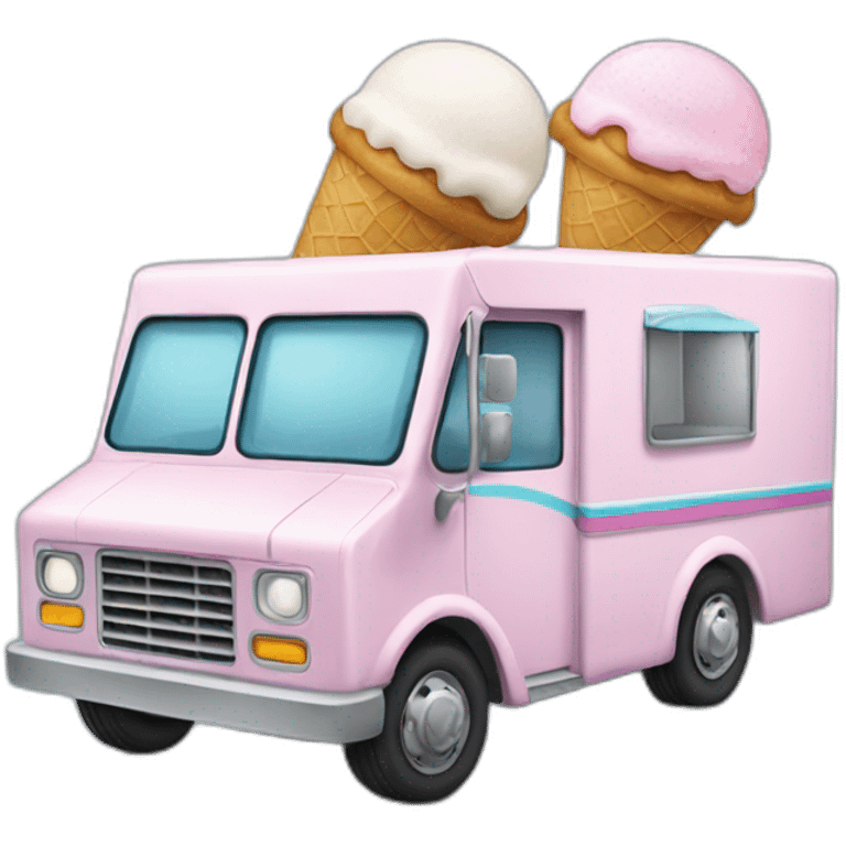 ice cream truck emoji