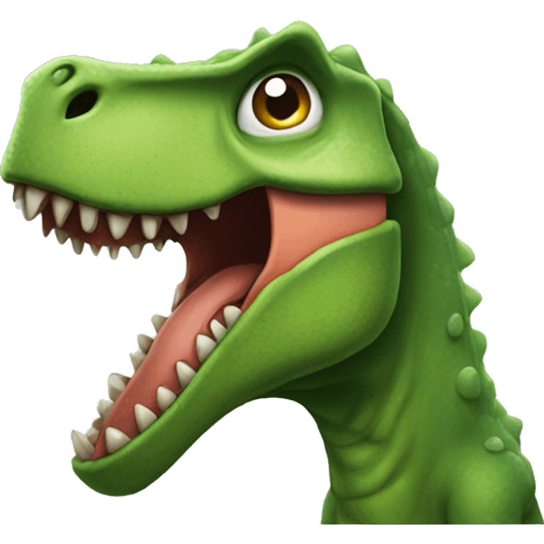 Dinosaur that doesn’t feel well  emoji