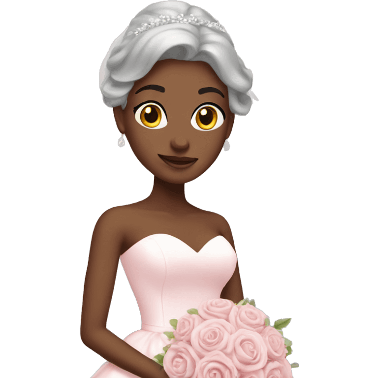 pastel pink wedding emoji