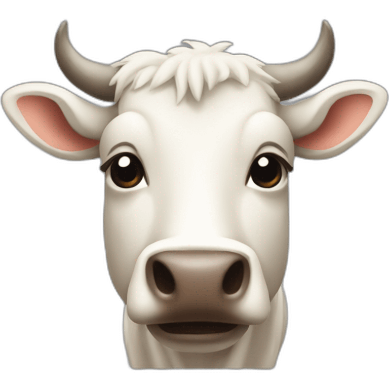 vaca colgada emoji