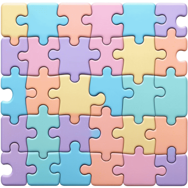 pastel puzzle emoji