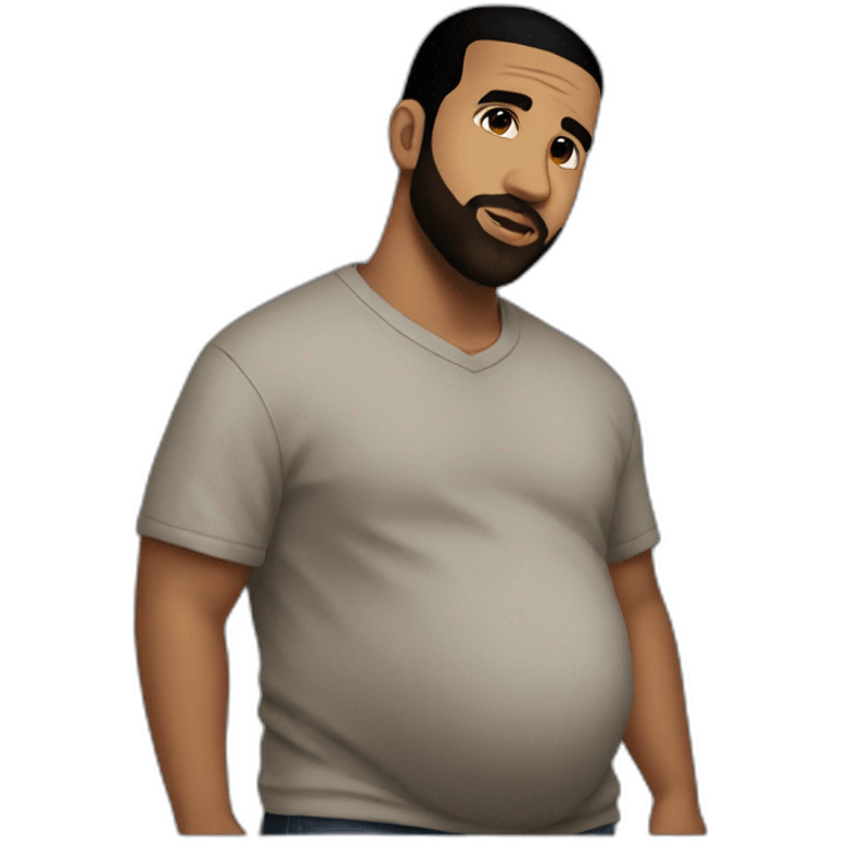 pregnant Drake emoji