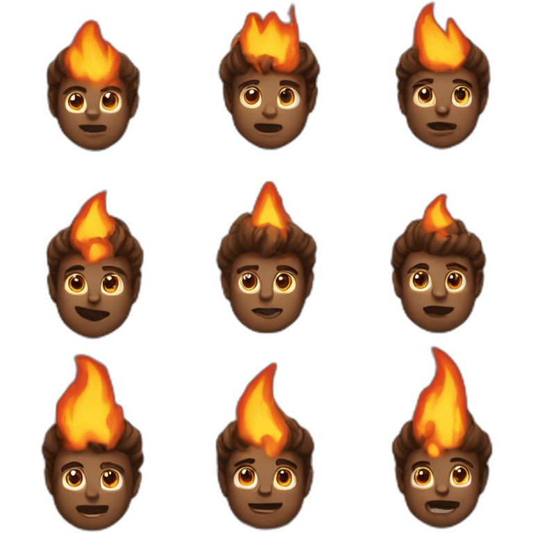 beautiful fire emoji