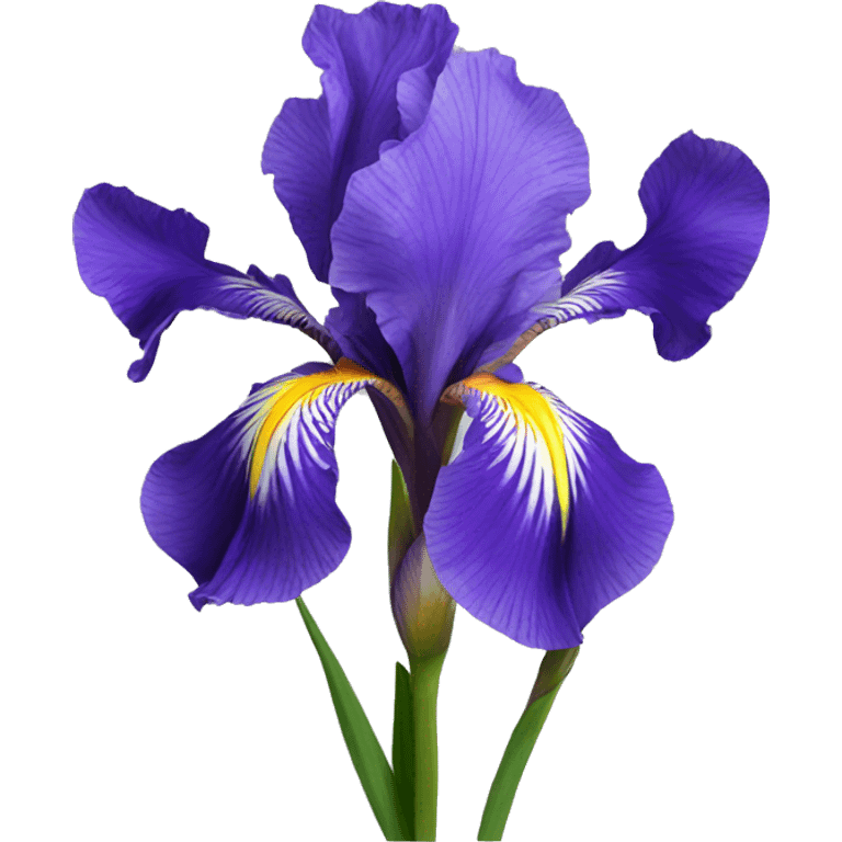 iris flower emoji