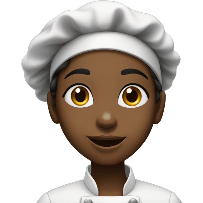 black girl chefs kiss emoji