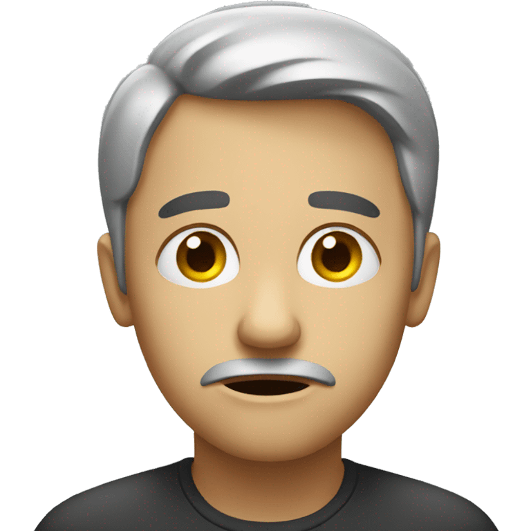 a worried person emoji