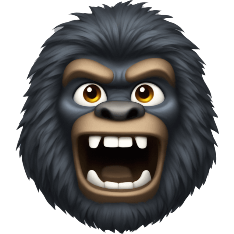 bigfoot growl emoji