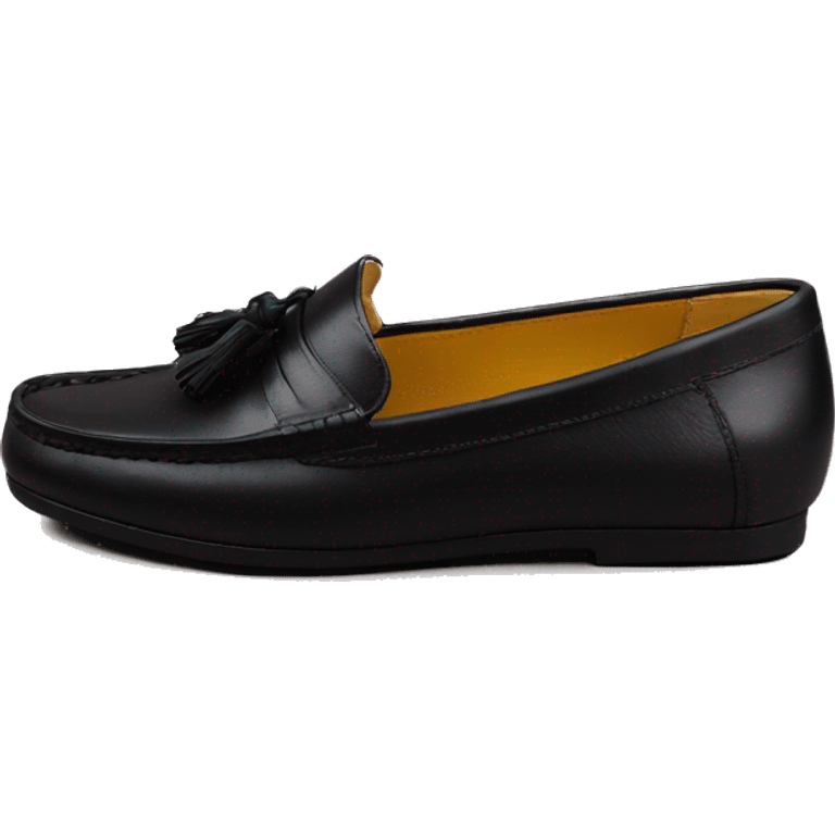 Loafers black emoji