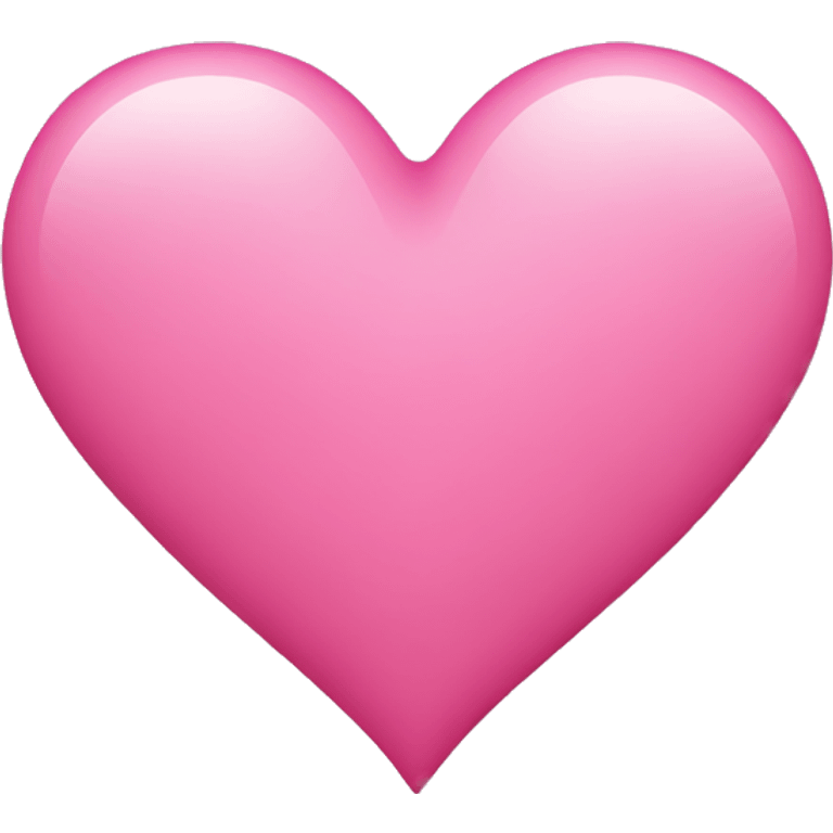 Pink heart emoji