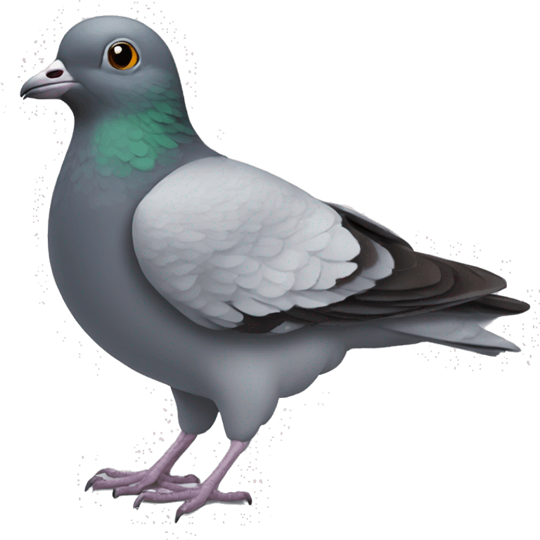 Pigeon fly emoji