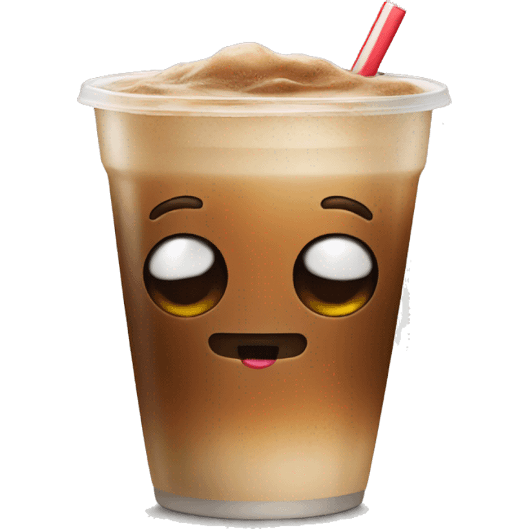 ice coffee emoji