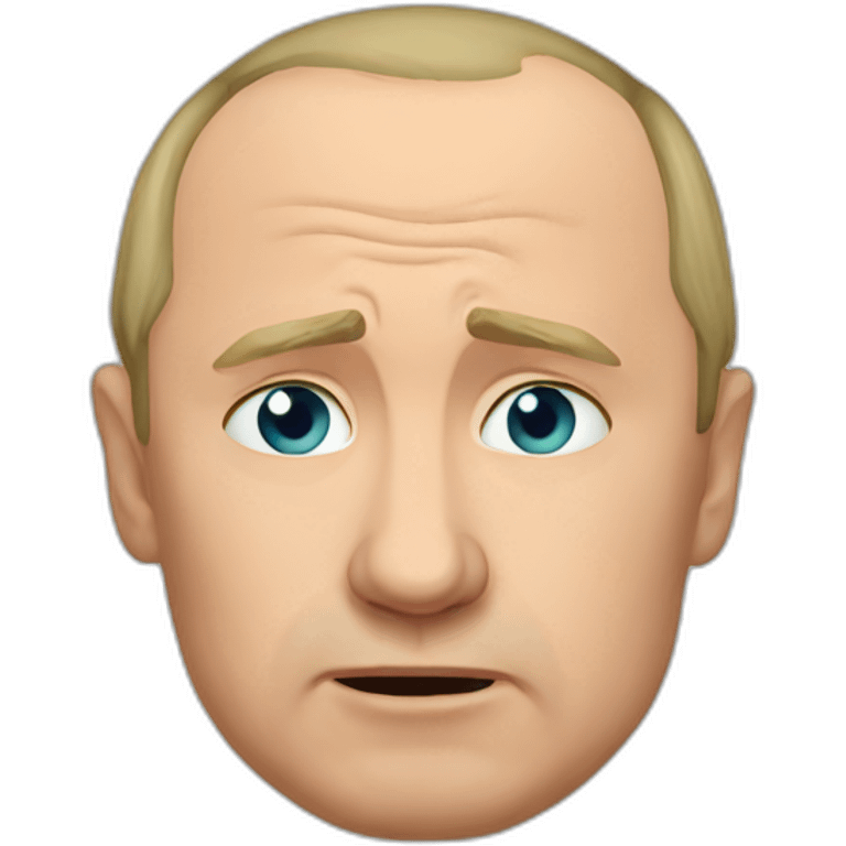 Putin crying  emoji