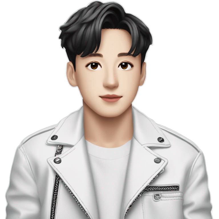 Jeon Jungkook in jacket emoji