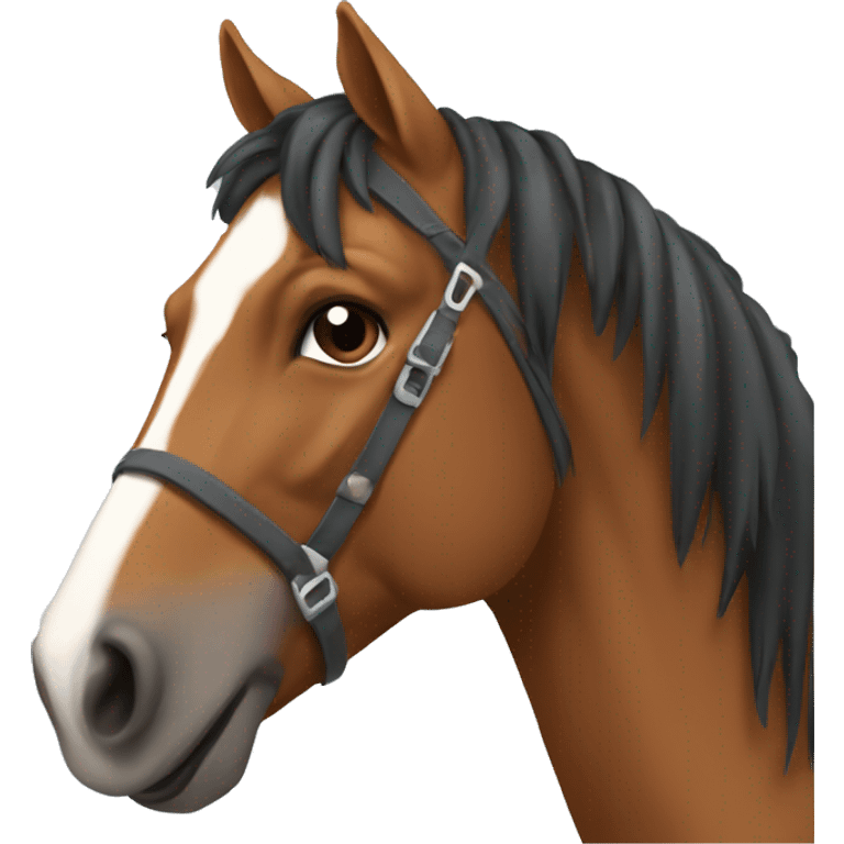 um cavalo de asas emoji