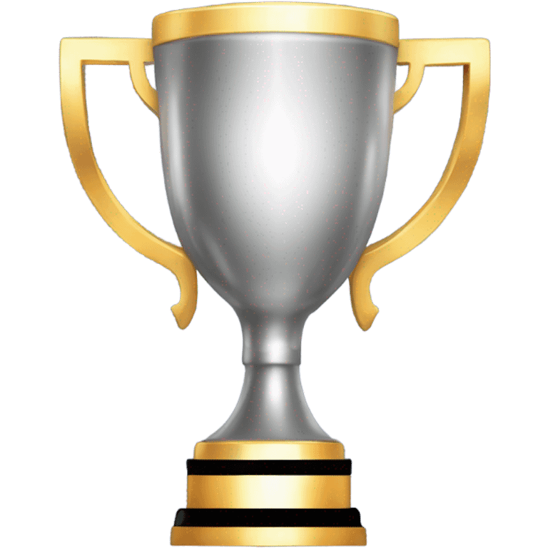 A trophy with sparkling highlights
 emoji