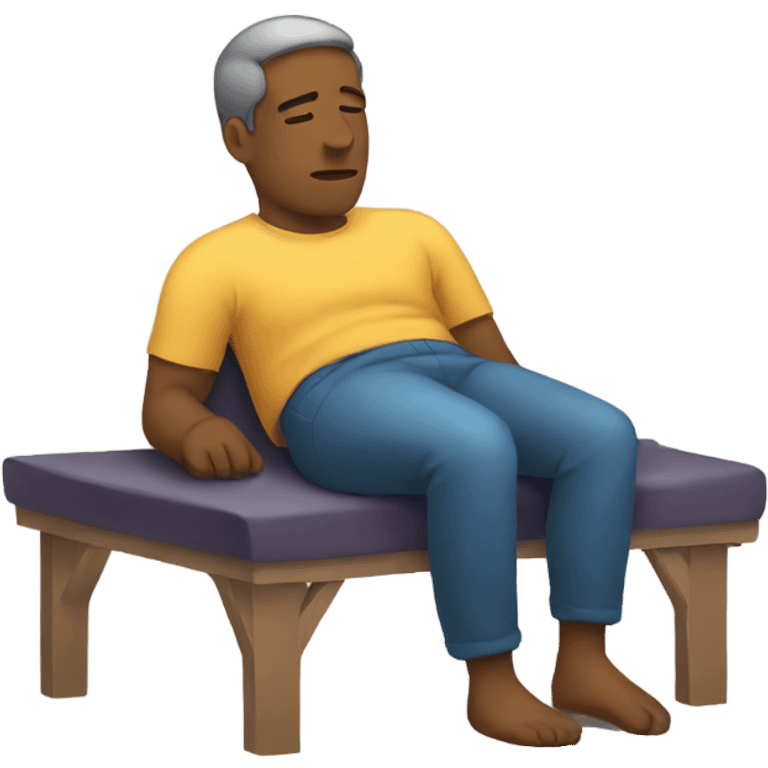 Person resting  emoji