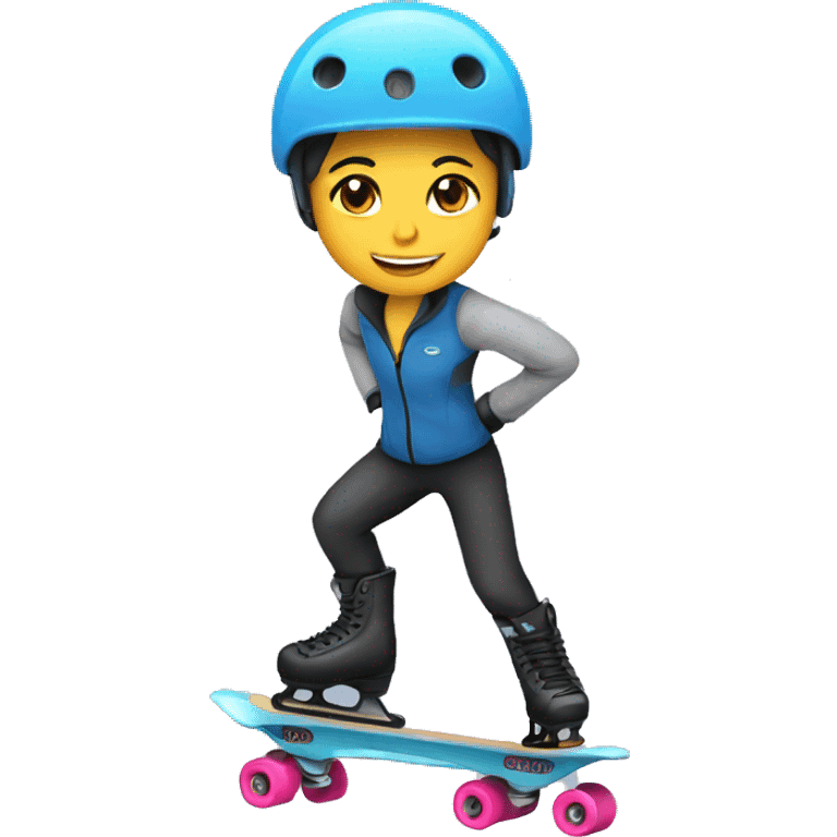 Patines profesionales emoji