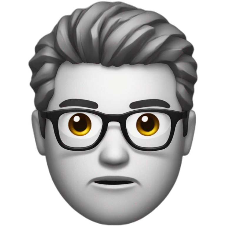 HongKong guy glasses angry emoji