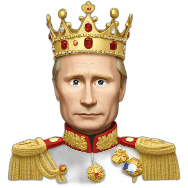 Putin crown emoji