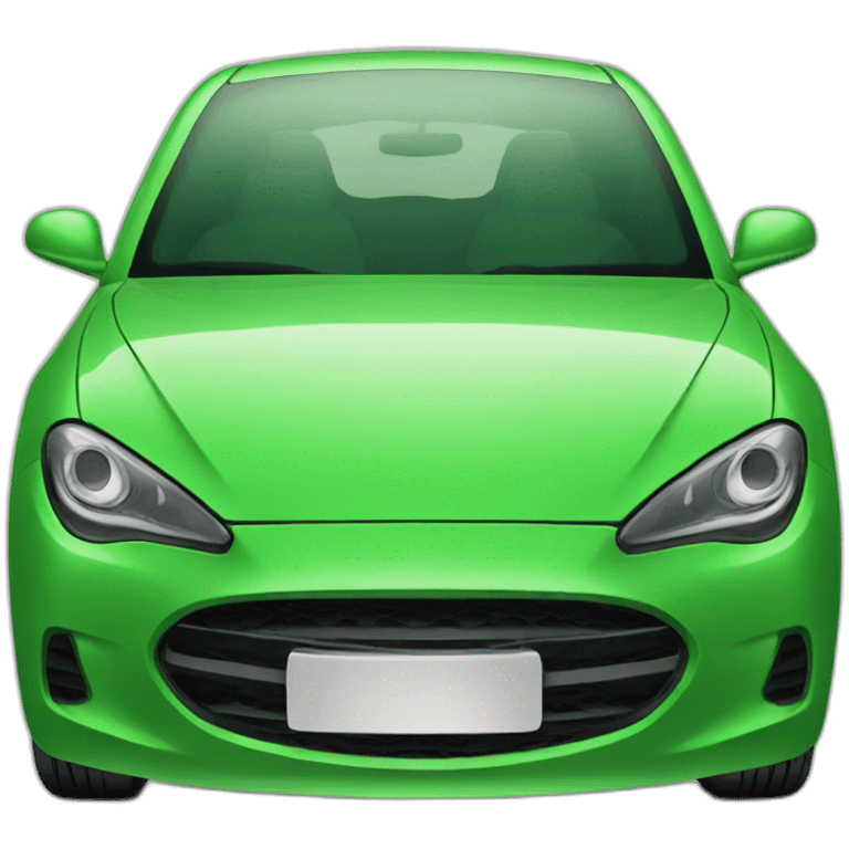 Green car emoji