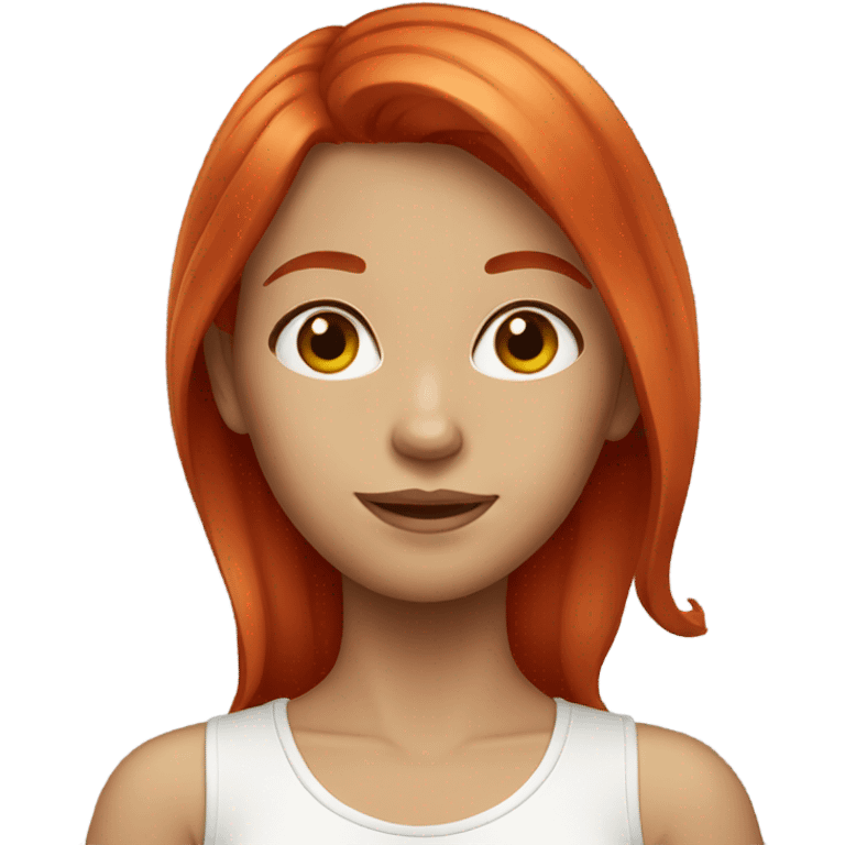 red hair girl emoji