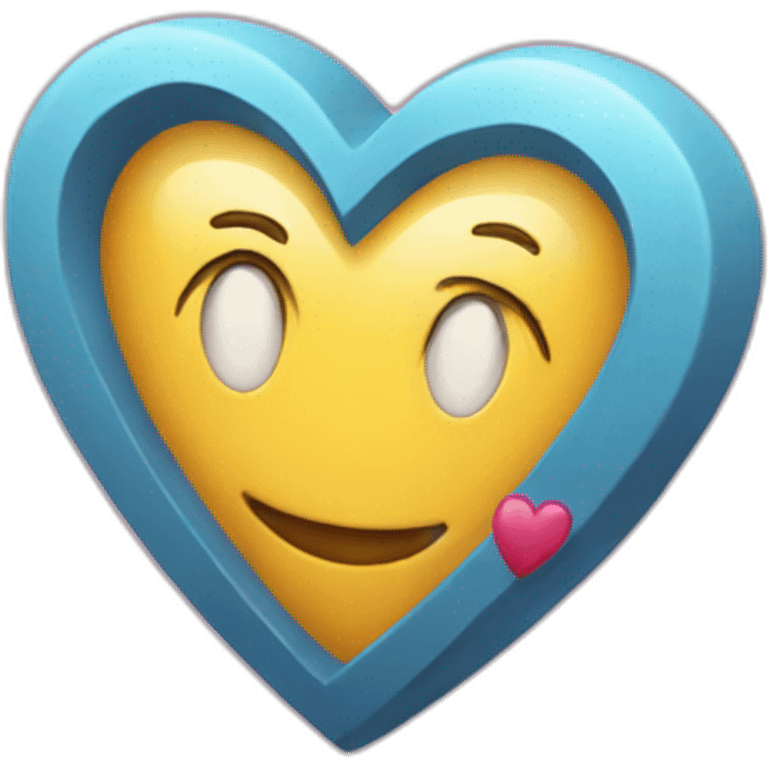 Coeur croix emoji