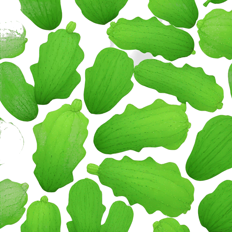 nopal white background emoji