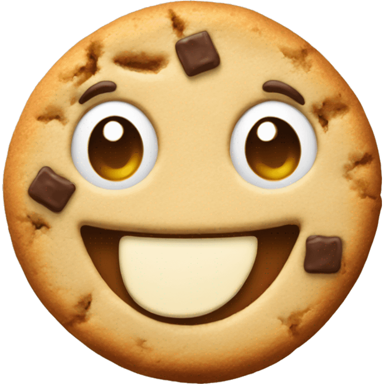 happy cookie emoji