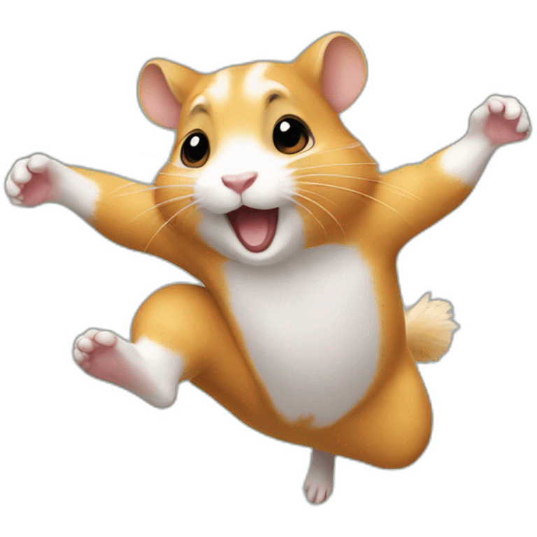 jumping-hamster emoji