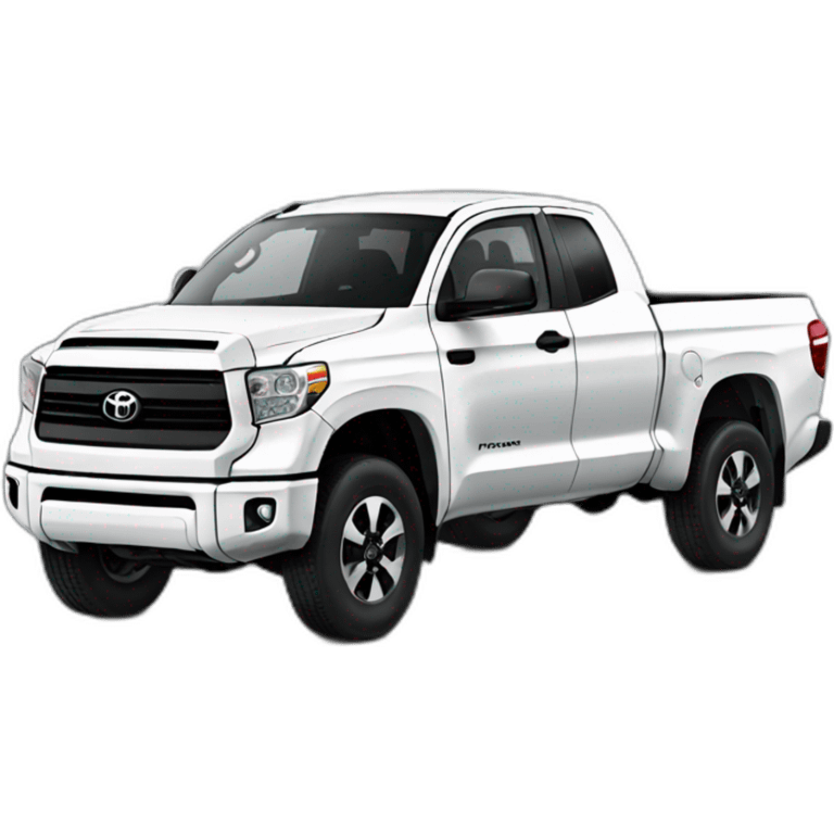 white toyota tundra emoji