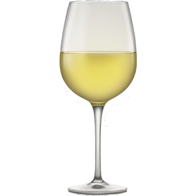 glass of white wine cheers emoji