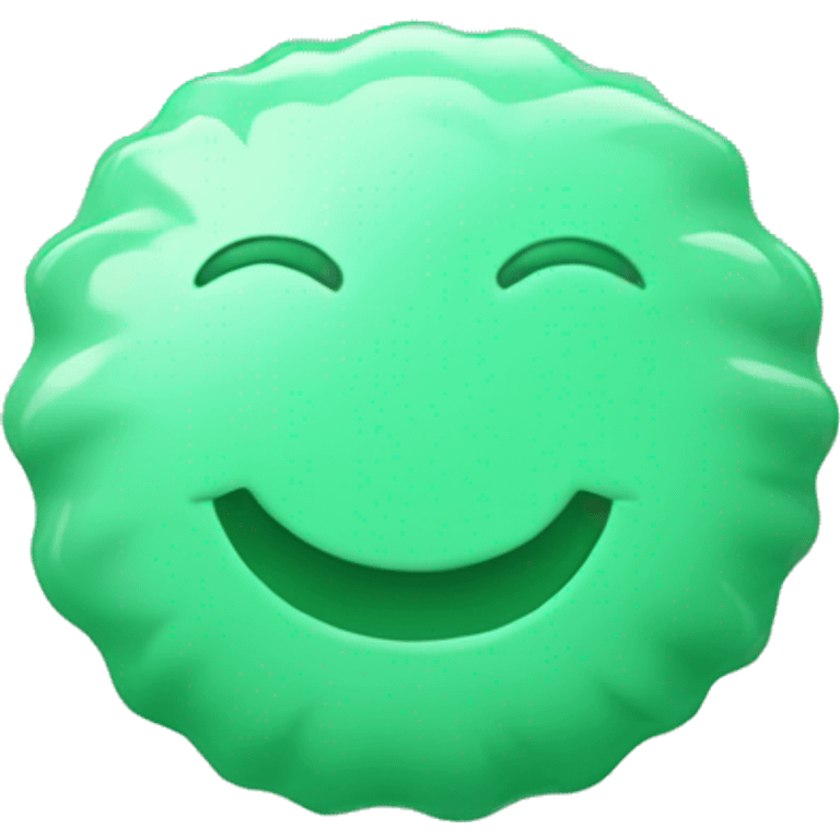 Mint candy emoji