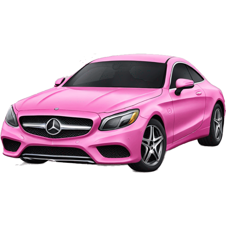 Pink Mercedes  emoji