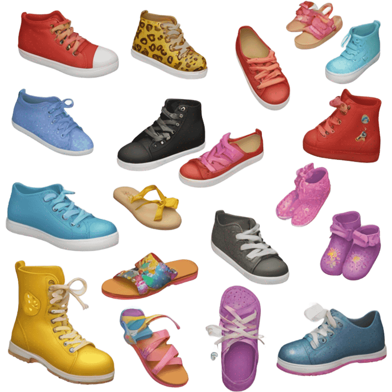 Cute shoes emoji